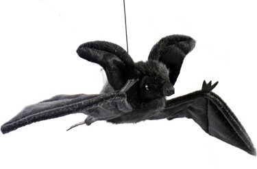 Retired Bears and Animals - BLACK BAT 37CM