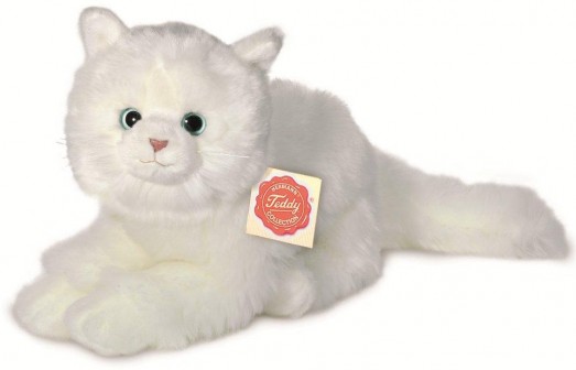 Retired Bears and Animals - CAT WHITE 25CM