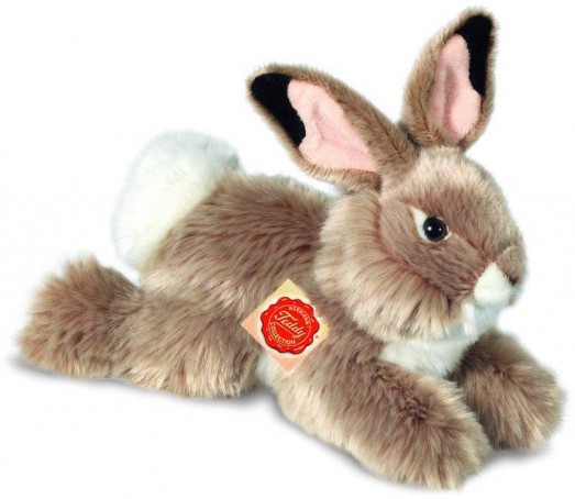 Retired Bears and Animals - RABBIT LYING BEIGE 28CM