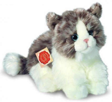 Retired Bears and Animals - CAT GREY 23CM