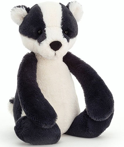 Retired Jellycat at Corfe Bears - BASHFUL BADGER 31CM