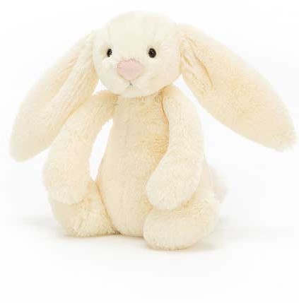 Retired Jellycat at Corfe Bears - BASHFUL BUNNY BUTTERMILK 18CM