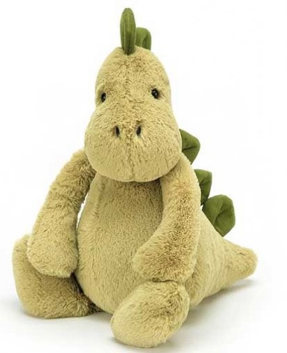 Retired Jellycat at Corfe Bears - BASHFUL DINO MEDIUM 31CM