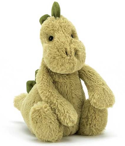 Retired Jellycat at Corfe Bears - BASHFUL DINO SMALL 18CM