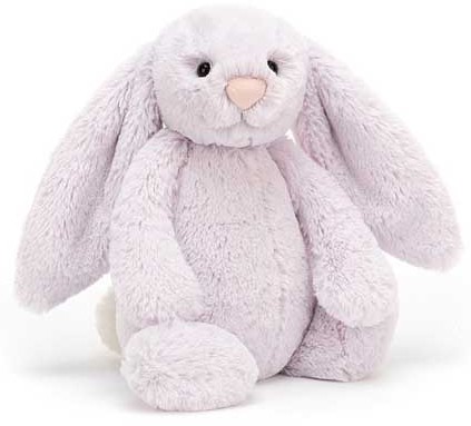 Retired Jellycat at Corfe Bears - BASHFUL BUNNY LAVENDER 31CM