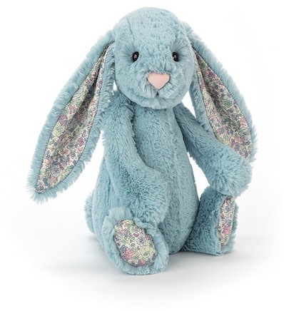 Retired Jellycat at Corfe Bears - BLOSSOM BUNNY AQUA 31CM