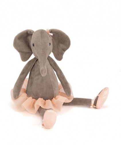 Retired Jellycat at Corfe Bears - DANCING DARCEY ELEPHANT 23CM