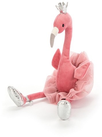 Retired Jellycat at Corfe Bears - FANCY FLAMINGO 34CM