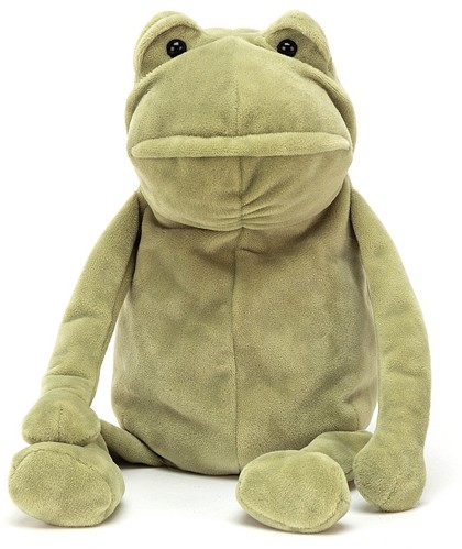 Retired Jellycat at Corfe Bears - FERGUS FROG 20CM