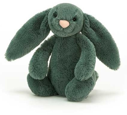 Retired Jellycat at Corfe Bears - BASHFUL BUNNY FOREST 18CM