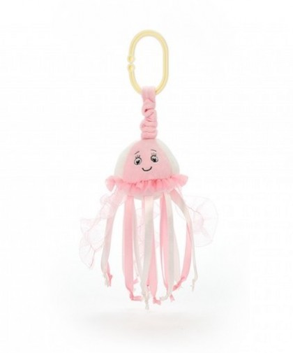 Retired Jellycat at Corfe Bears - SEA STREAMER JELLYFISH BUGGY TOY 6CM