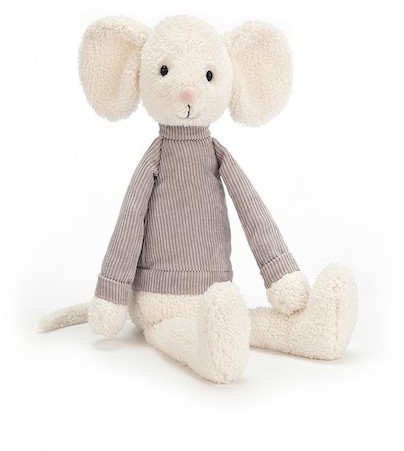 Retired Jellycat at Corfe Bears - JUMBLE MOUSE 34CM