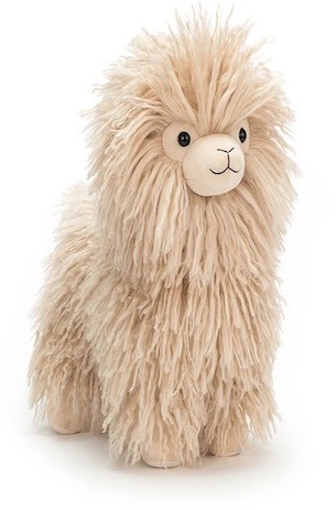 Retired Jellycat at Corfe Bears - LUSCIOUS LLAMA 27CM