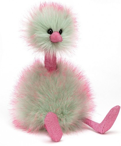 Retired Jellycat at Corfe Bears - POMPOM MINT FIZZ 33CM