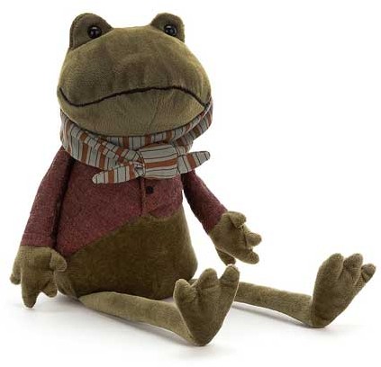 Retired Jellycat at Corfe Bears - RIVERSIDE RAMBLER FROG 33CM