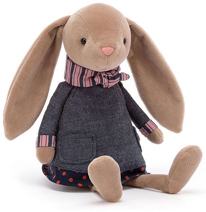 Retired Jellycat at Corfe Bears - RIVERSIDE RAMBLER RABBIT 26CM