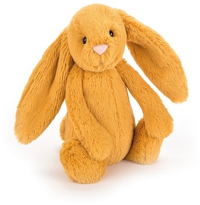 Retired Jellycat at Corfe Bears - BASHFUL BUNNY SAFFRON MEDIUM 31CM