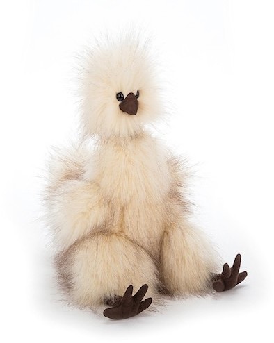 Retired Jellycat at Corfe Bears - SILKIE CHICKEN 24CM