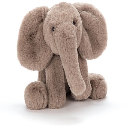 Retired Jellycat at Corfe Bears - SMUDGE ELEPHANT 34CM