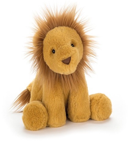 Retired Jellycat at Corfe Bears - SMUDGE LION 34CM