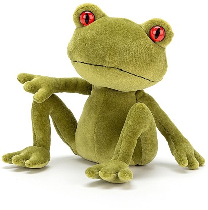 Retired Jellycat at Corfe Bears - TAD TREE FROG 19CM