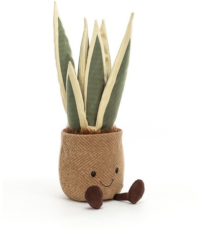 Retired Jellycat at Corfe Bears - AMUSEABLE SNAKE PLANT 38CM