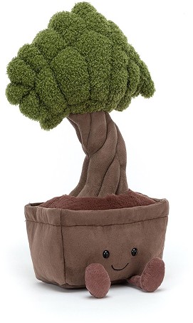 Retired Jellycat at Corfe Bears - AMUSEABLE BONSAI TREE 34CM