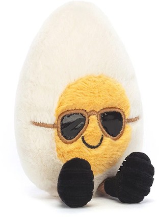 Jellycat Amuseables - AMUSEABLE BOILED EGG CHIC 14CM