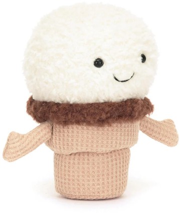 Jellycat Amuseables - AMUSEABLE ICE CREAM CONE 14CM