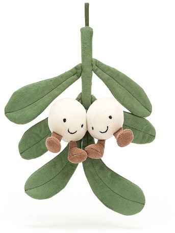 Retired Jellycat at Corfe Bears - AMUSEABLE MISTLETOE 22CM