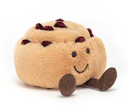 Jellycat Amuseables - AMUSEABLE PAIN AU RAISIN 12CM