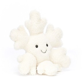 Retired Jellycat at Corfe Bears - AMUSEABLE SNOWFLAKE LITTLE 18CM
