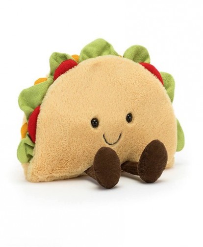 Retired Jellycat at Corfe Bears - AMUSEABLE TACO 17CM