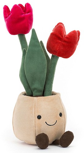 Jellycat Amuseables - AMUSEABLE TULIP POT 30CM