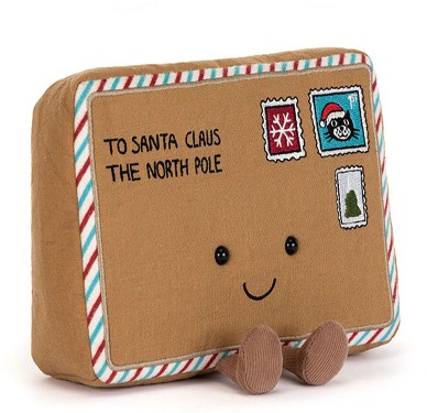 Jellycat Christmas - AMUSEABLES LETTER TO SANTA 18CM