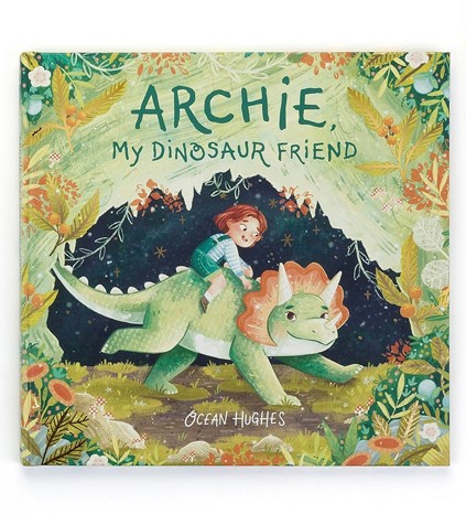 Retired Jellycat at Corfe Bears - BOOK - ARCHIE, MY DINOSAUR FRIEND