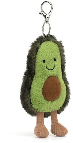 Jellycat Bag Charms - AMUSEABLE AVOCADO BAG CHARM 19CM