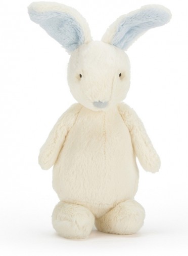 Retired Jellycat at Corfe Bears - BOBTAIL BUNNY BLUE 22CM