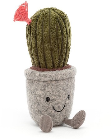 Jellycat Amuseables - SILLY SUCCULENT BARREL CACTUS 19CM