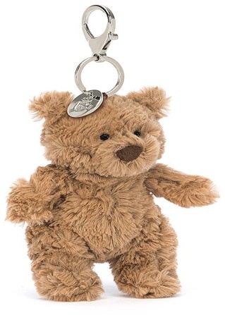 Jellycat Bag Charms - BARTHOLOMEW BEAR BAG CHARM 12CM