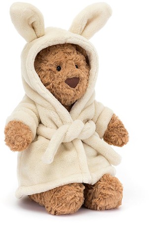 Jellycat Bears - BARTHOLOMEW BEAR BATHROBE 26CM