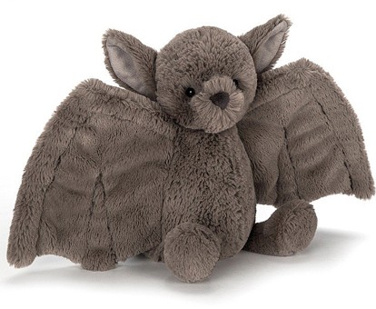 Retired Jellycat at Corfe Bears - BASHFUL BAT 18CM