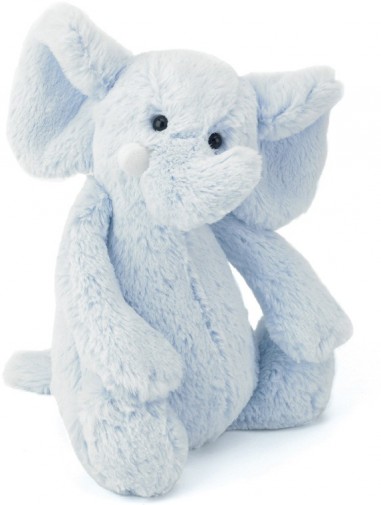 Retired Jellycat at Corfe Bears - BASHFUL BLUE ELLY 31CM