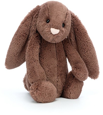 Retired Jellycat at Corfe Bears - BASHFUL BUNNY FUDGE MEDIUM 31CM