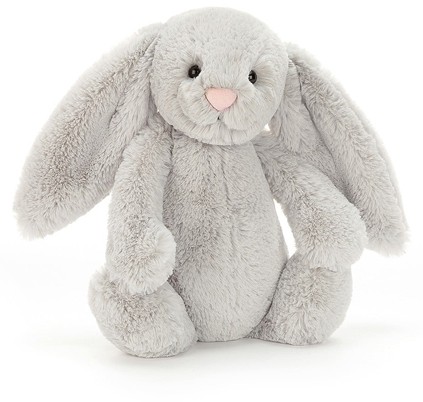 Jellycat Bunnies - BASHFUL BUNNY SILVER ORIGINAL 31CM