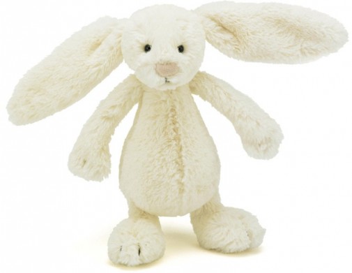 Retired Jellycat at Corfe Bears - BASHFUL BUNNY CREAM 18CM