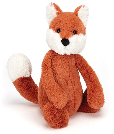 Jellycat Animals - BASHFUL FOX CUB LITTLE  18CM