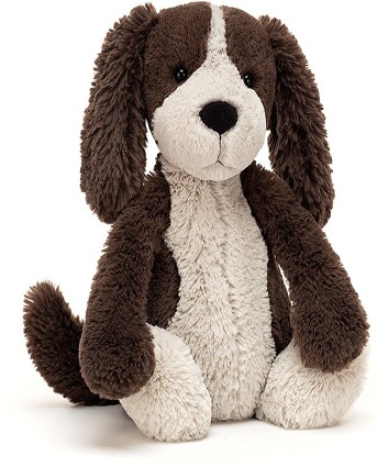 Retired Jellycat at Corfe Bears - BASHFUL FUDGE PUPPY ORIGINAL 31CM