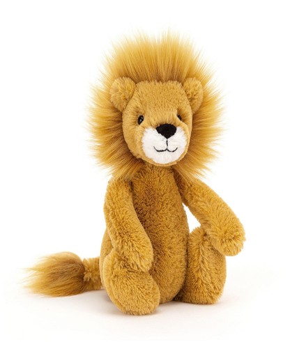 Retired Jellycat at Corfe Bears - BASHFUL LION SMALL 18CM