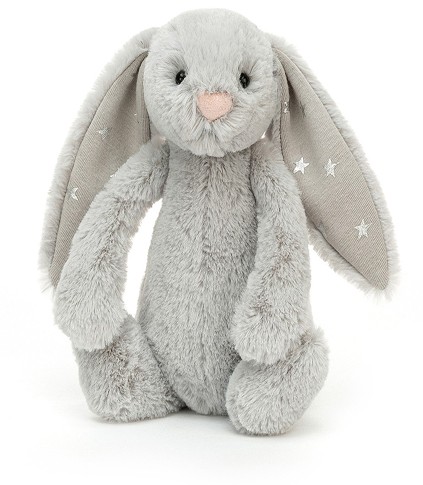 Retired Jellycat at Corfe Bears - BASHFUL BUNNY SHIMMER LITTLE 18CM